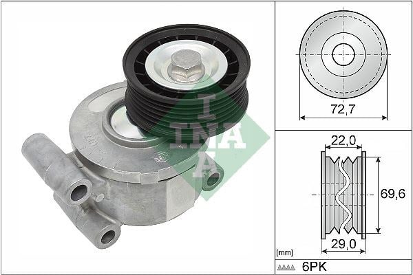 Volvo C30 Alternatör Gergi Kolu INA