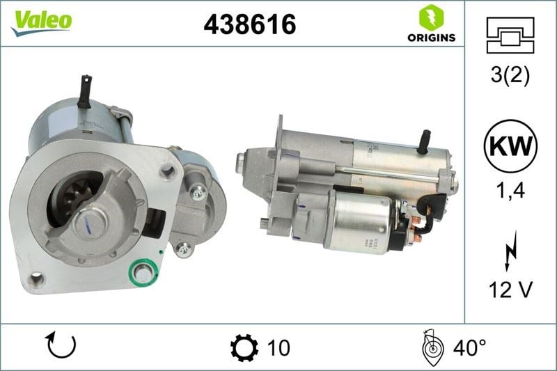 Volvo C30 C70 S60 V40 V60 V70 XC60 XC90 2.0-T4-T5 Marş Motoru VALEO