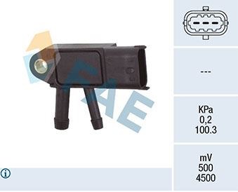 Volvo C30 C70 S40 II S60 II S80 II V50 DPF Sensörü FAE