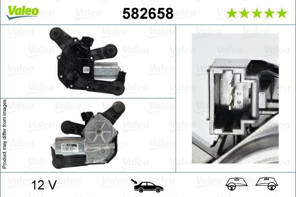 Citroen C4 Cactus Arka Silecek Motoru VALEO
