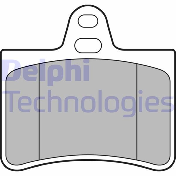 Citroen C5 Arka Fren Balatası DELPHI