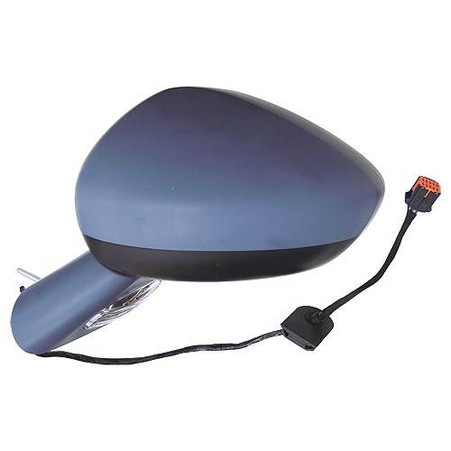 Citroen C5 Elektrikli Ayna Astarli Sinyalli Mavi Cam Sol SPJ-