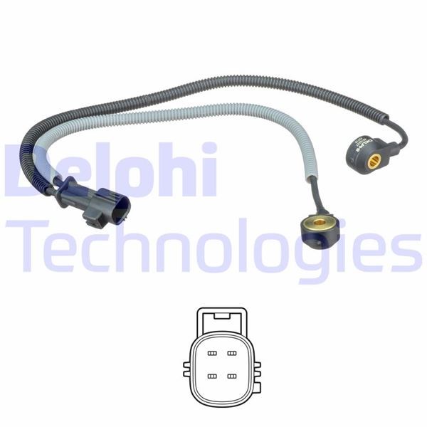Volvo C70 S60 S80 V70 XC70 XC90 Vuruntu Sensörü DELPHI