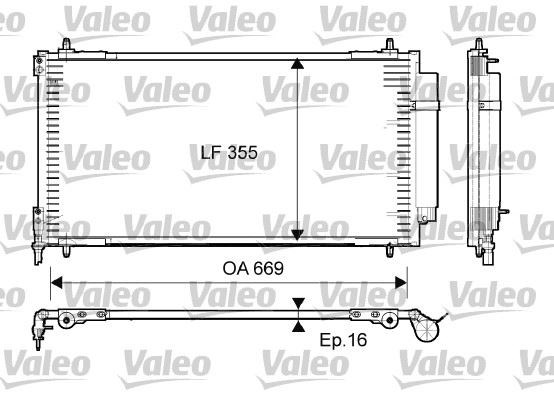 PSA C8 Kondenser VALEO