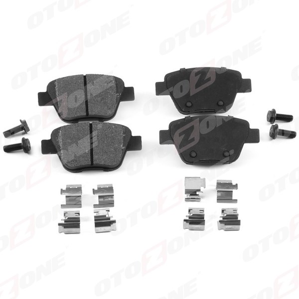 Volkswagen Caddy Golf 6 Jetta Audi A3 Skoda Octavia Superb Arka Fren Balatası OTOZONE