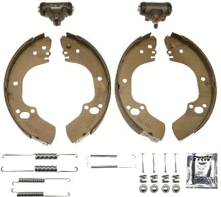 Opel Campo Vauxhall Brava Arka Aks Pabuçlu Balata Seti TRW