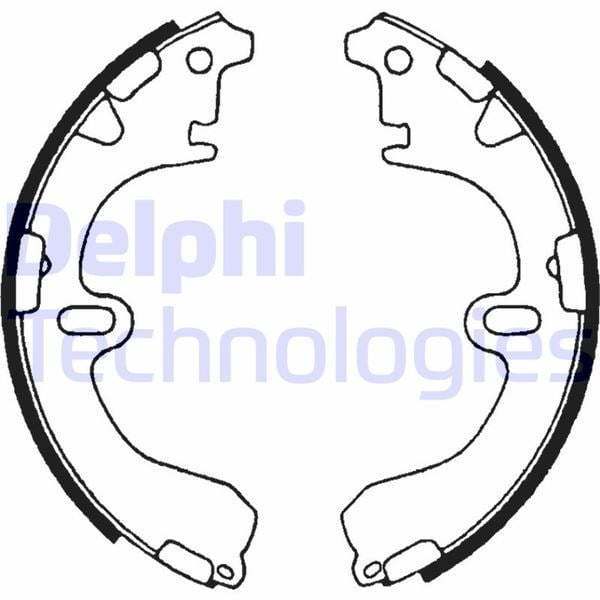 Toyota Camry Carina Carina E Celica Corolla Arka Fren Pabucu DELPHI