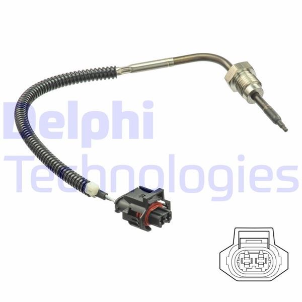Chevrolet Captiva Egzoz Sıcaklık Sensörü DELPHI