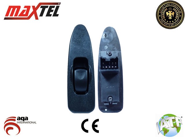 Mitsubishi Carisma Ön Sağ Cam Kaldırma Anahtarı 8 Pin Kasalı MAXTEL