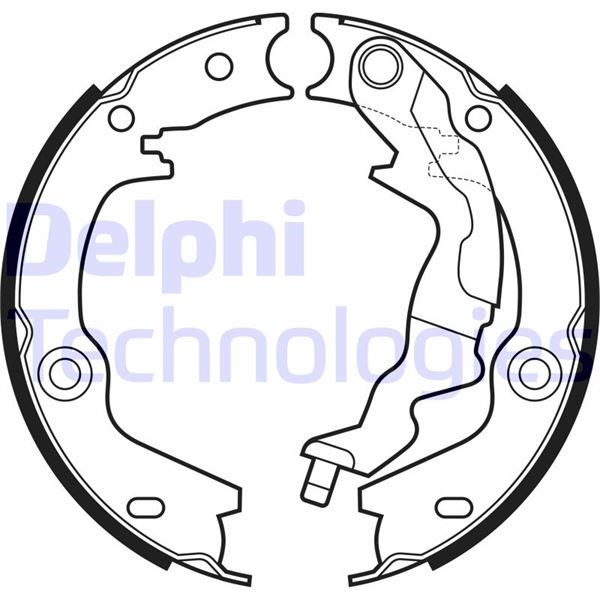 Kia Cerato Arka Fren Pabucu DELPHI