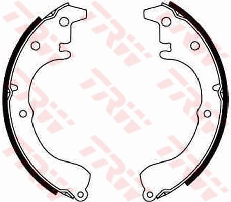 Toyota 1000 Arka Aks Pabuçlu Balata Kiti TRW