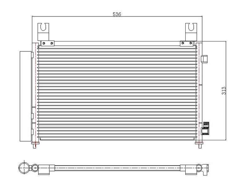 Chevrolet Spark Klima Kondenseri ORIS
