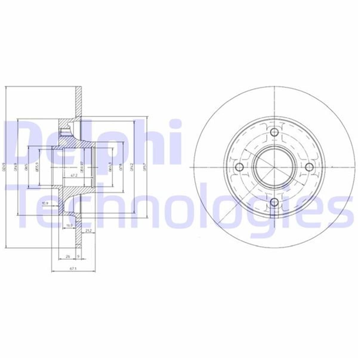 Citroen Crossland C3 C4 Peugeot Fren Aynası Arka Dolu 4249.19-3648487-4249.32