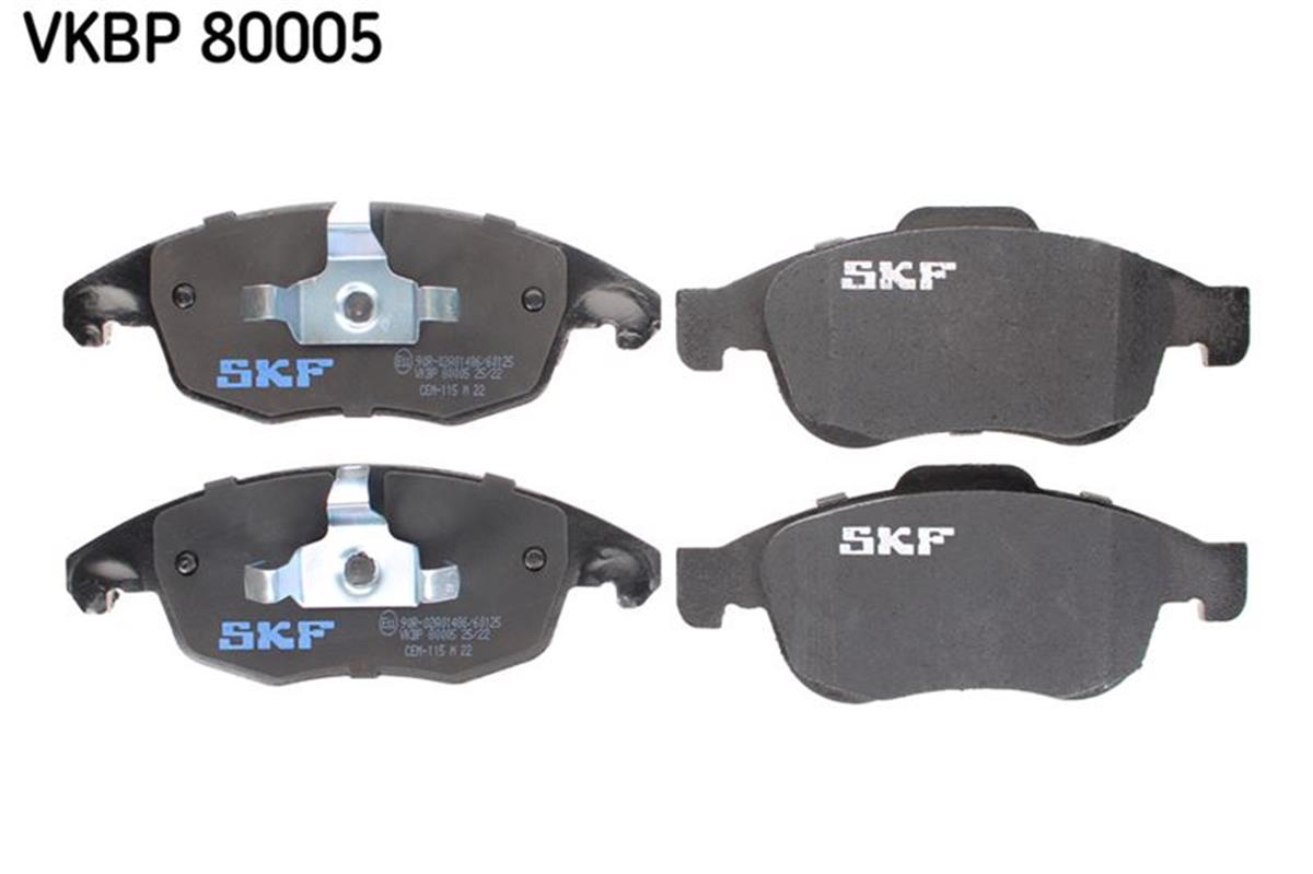 Peugeot Partner (2008-2011) Citroen Berlingo Ön Fren Balatası 1647862480-4253.61-4254.13-425
