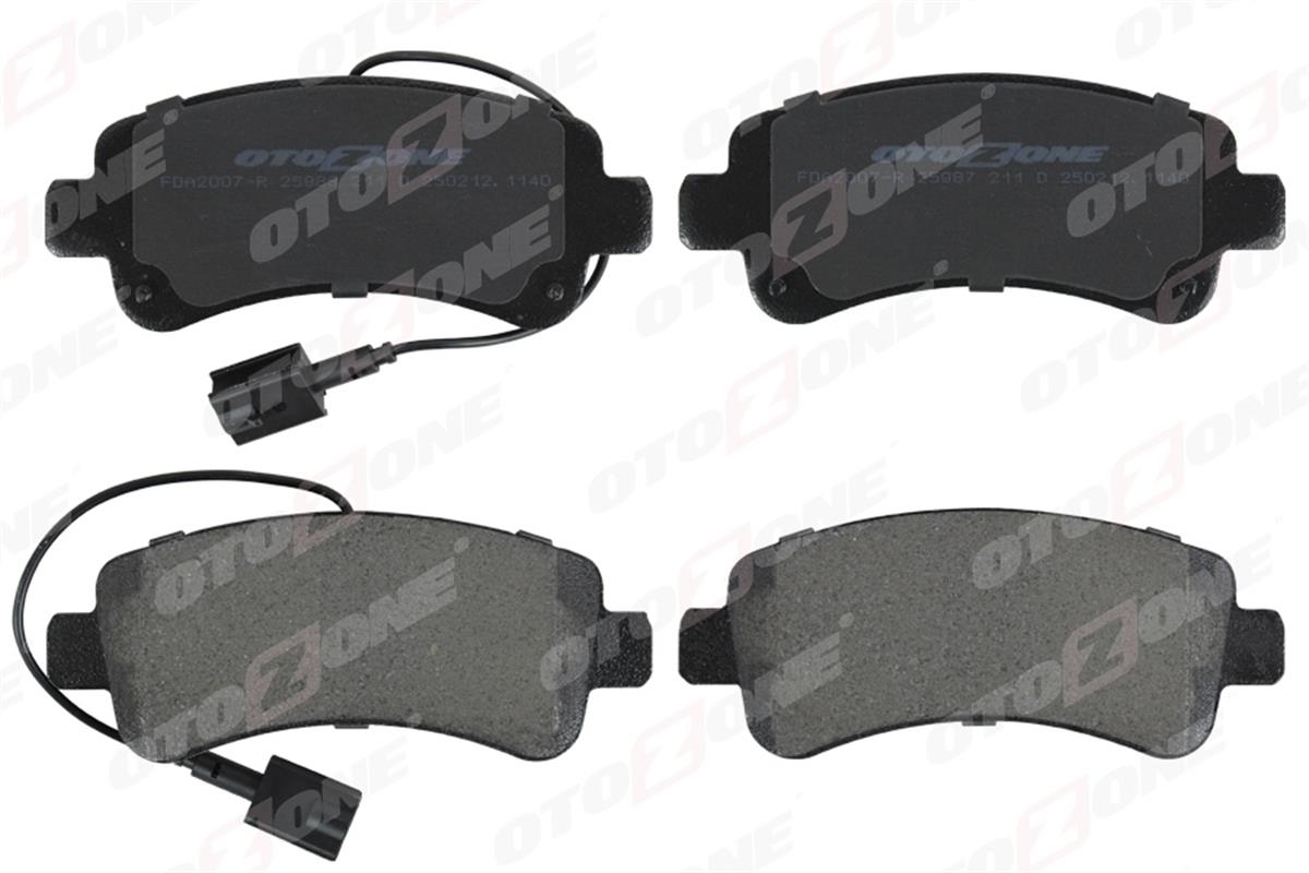 Citroen Jumper Fiat Ducato Peugeot Boxer Fren Balatası Arka 77367094-1612434080