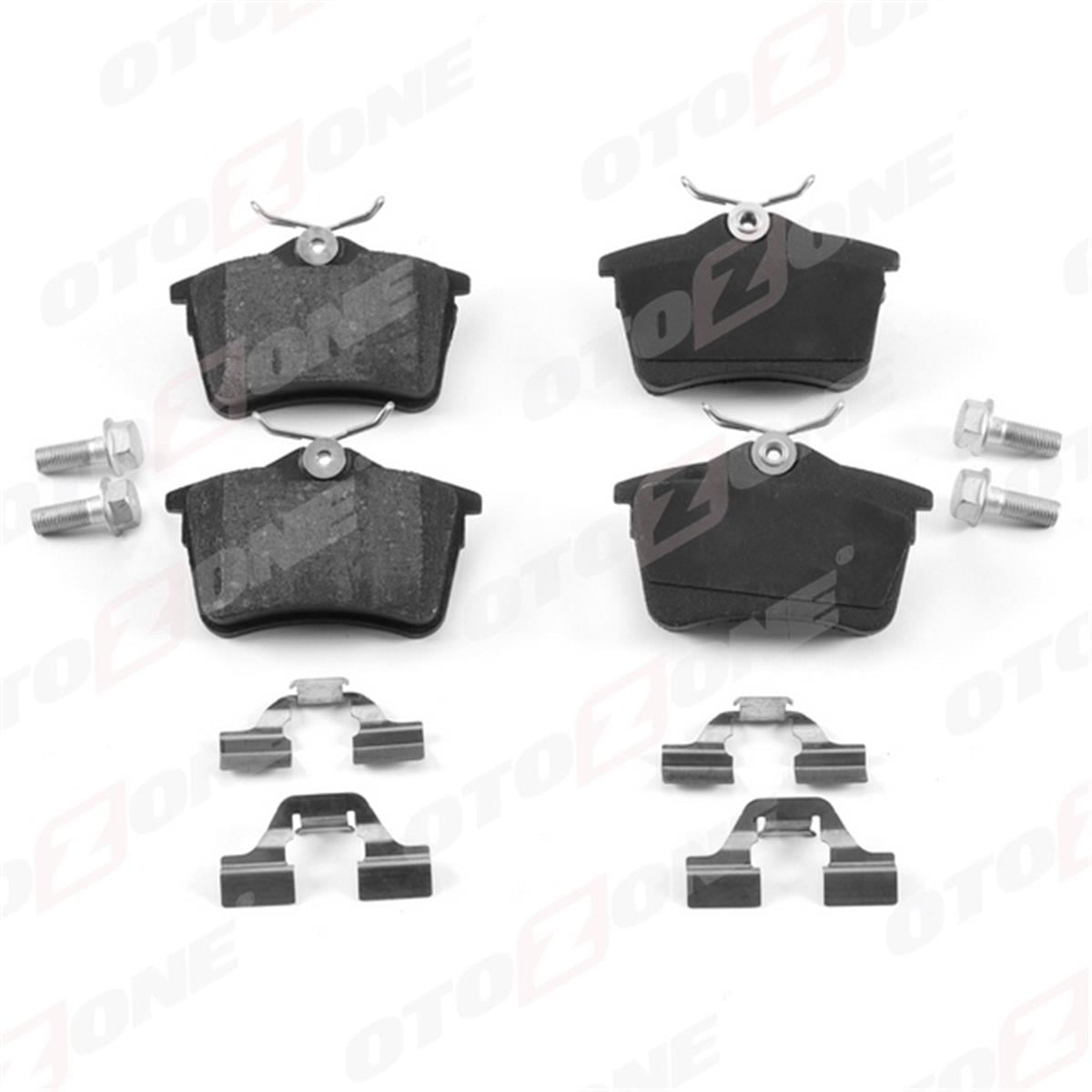 Peugeot 307 308 Partner Berlingo C4 Arka Fren Balatası 1623180680-4254.14-4254.15-425