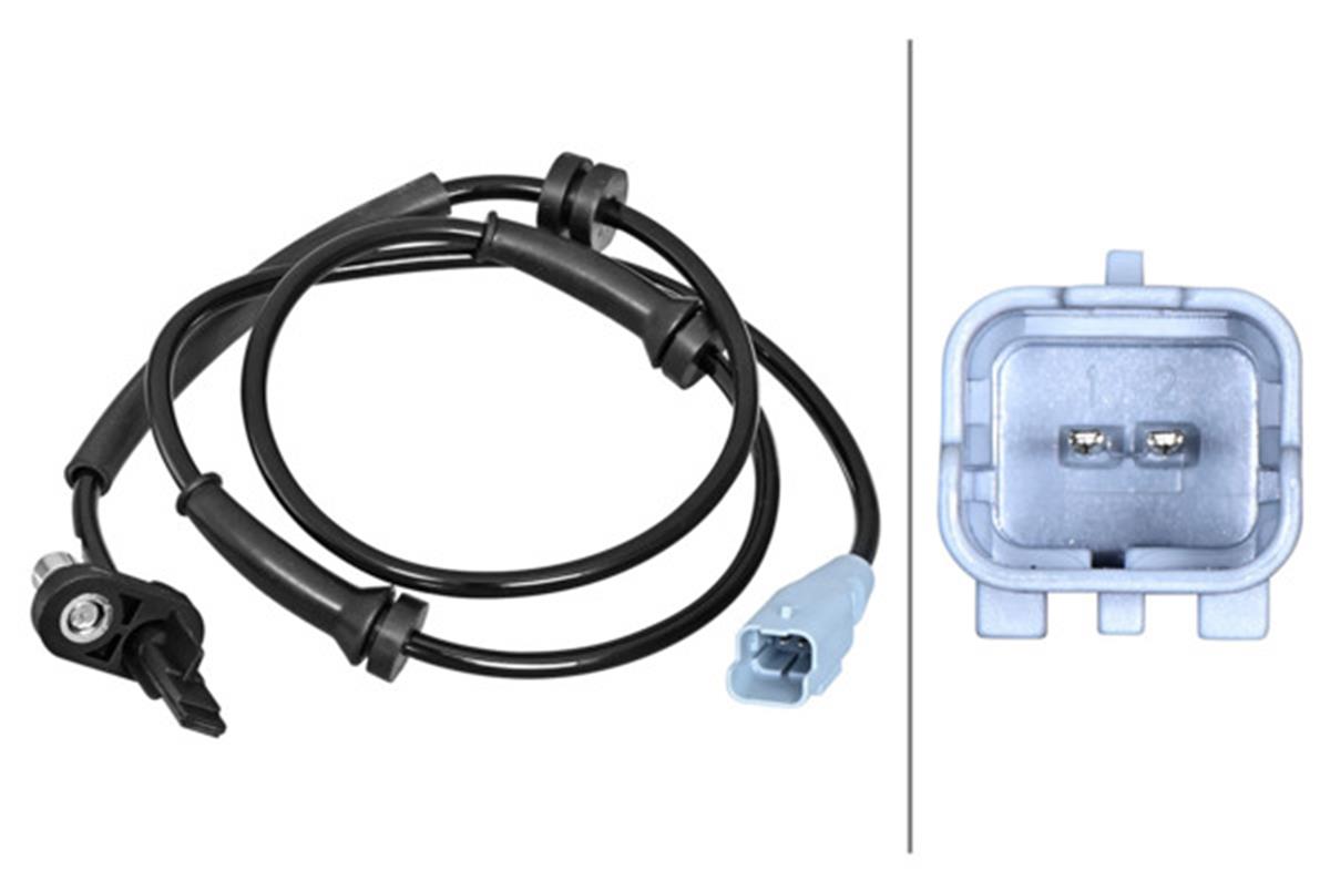 Peugeot Partner Citroen Berlingo Abs Devir Sensörü Arka 4545.E8