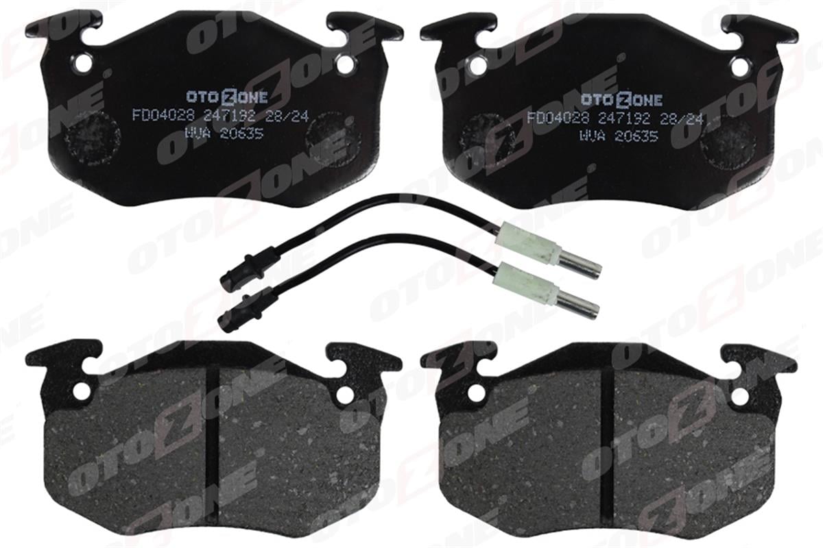 Peugeot P106 P205 P305 P306 P309 P405 Saxo Ax Ön Fren Balatası 425032