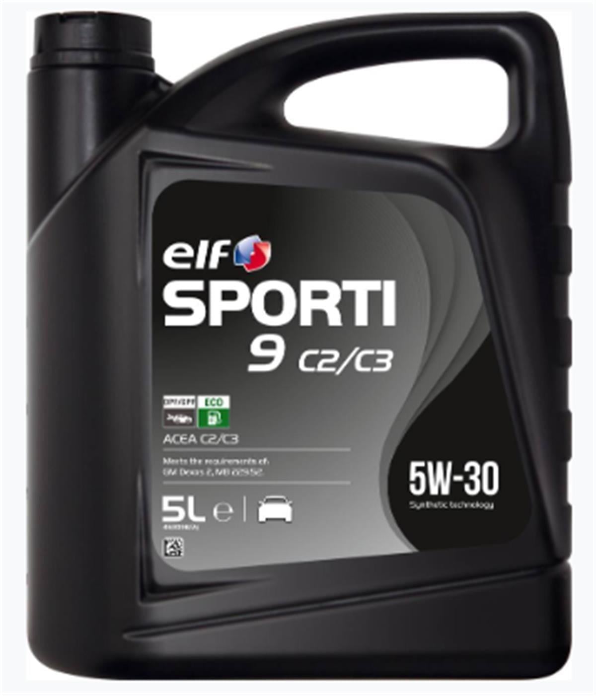 Elf Sporti Dpf 5W-30 C2/C3 Motor Yağı 5 Litre