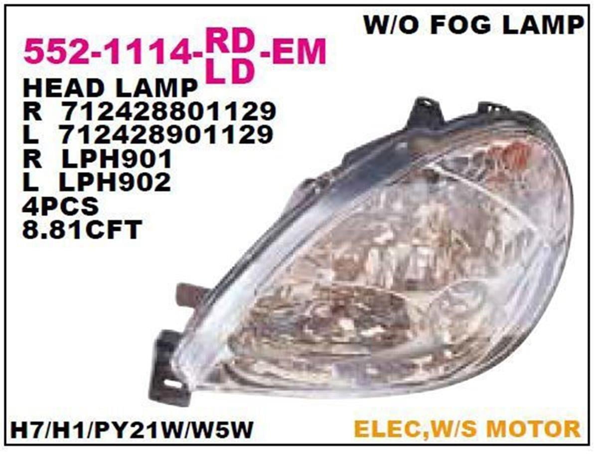 Citroen Xsara 2 Sol Far Depo (2001-2003) 6208J8