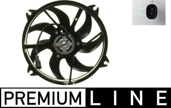 Citroen C5 EM C8 Peugeot 807 Expert 3 Jumpy 3 1.6 HDI-2.0 HDI Fan Motoru MAHLE