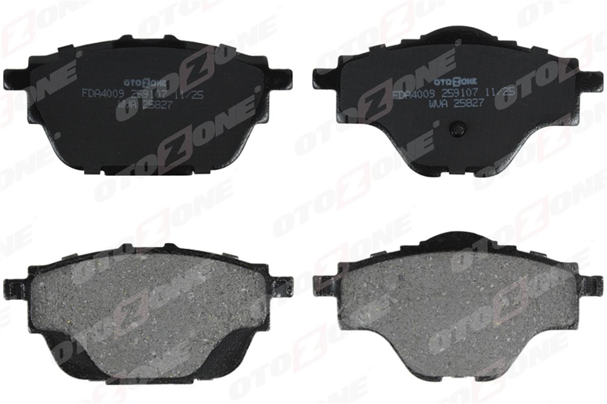 Citroen C4 Grand Spacetourer C5 Aircross Arka Fren Balatası 95525386-1609000980-1647874380
