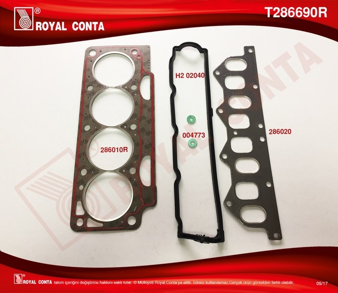 Renault Clio I Laguna Megane I Üst Takım Conta 1.8-2.0 F3P 710/F3P 714 SKC... ROYAL