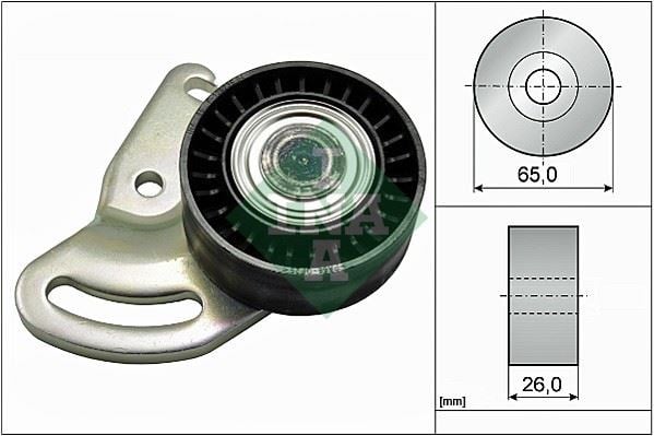 Renault Clio 2 Alternatör Gergi Rulmanı Ayaklı INA