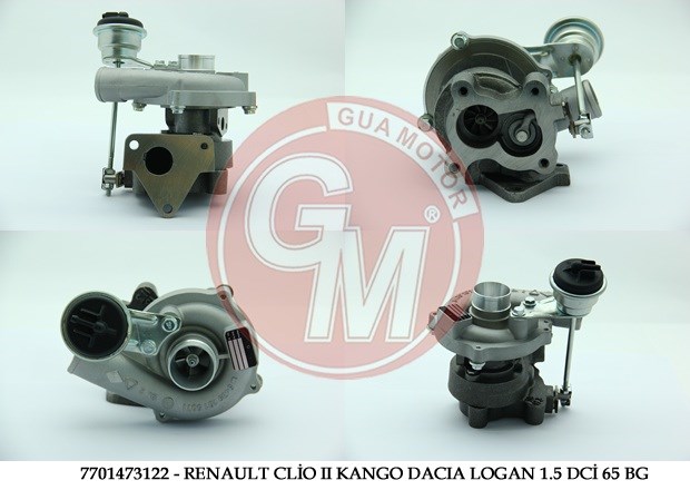 Renault Clio II Turbo Şarj 1.5 DCİ 65 BG GUA