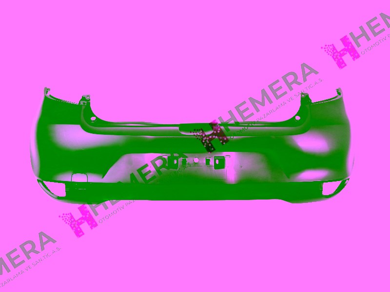 Renault Clio III Arka Astarsız Sensörsüz Tampon PULO