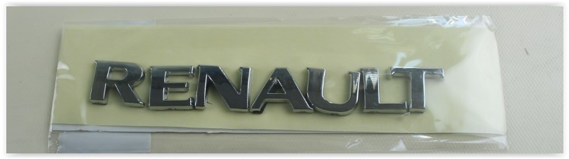 Renault Clio III Symbol Megane II Kangoo Arka Renault Yazısı Ayrık Tip OZAR