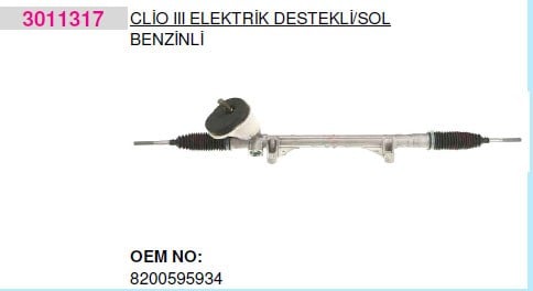 Renault Clio III Modus Nissan Micra III Direksiyon Kutusu Elektrikli Sac... HEMA