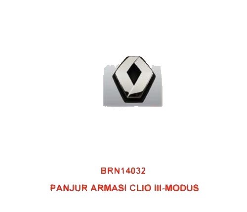 Renault Clio III Panjur Arması BARAN