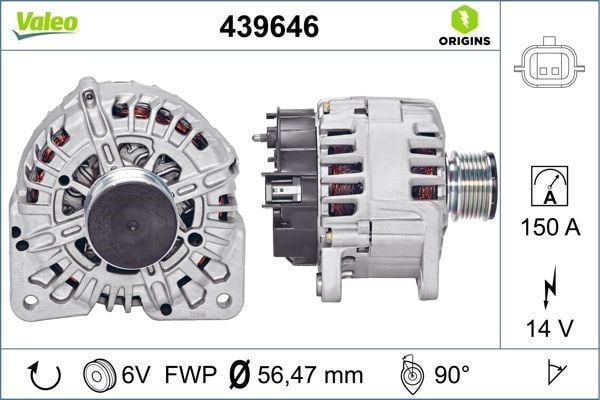 Renault Clio Alternatör VALEO