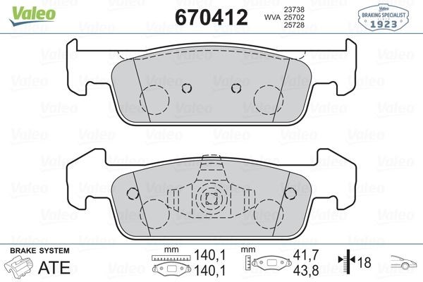 Renault Clio 4 Ön Balata VALEO