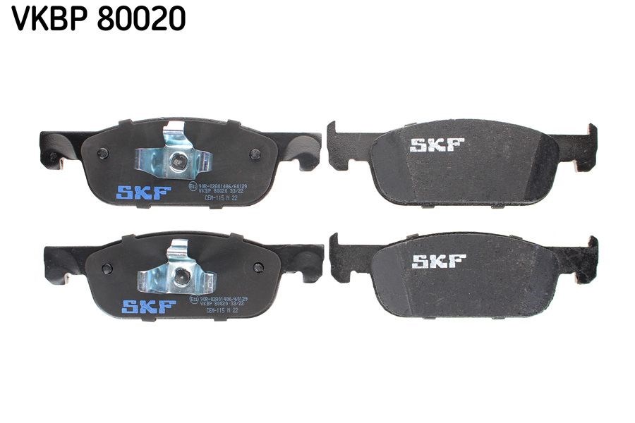 Renault Clio IV Ön Fren Balatası SKF