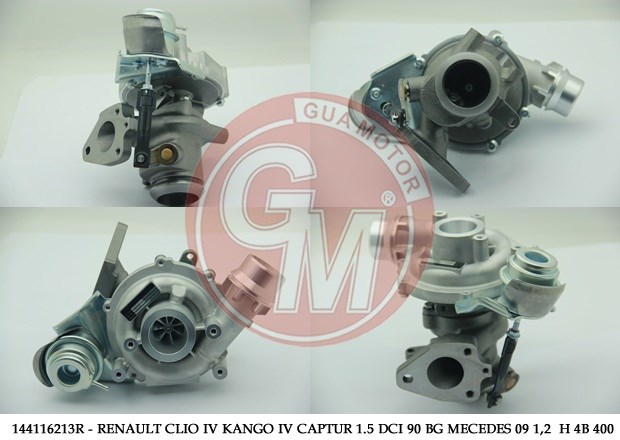 Renault Clio IV Kangoo Captur 1.5 DCI 75-90 BG Dacia Dokker Logan Sandero... GUA