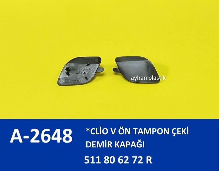 Renault Clio V Ön Tampon Çeki Demir Kapağı AYHAN