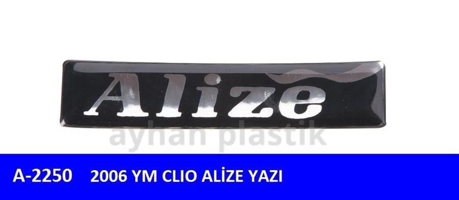 Renault Clio 2006 Arka Yazı Alize AYHAN