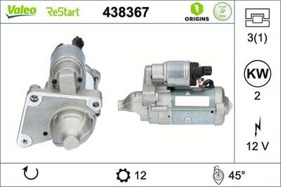 Çoklu Model Marş Motoru 1.4-1.5-1.6-2.0 HDI-BlueHDI VALEO
