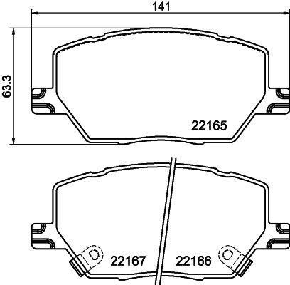 Jeep Compass Disk Balatası BOSCH