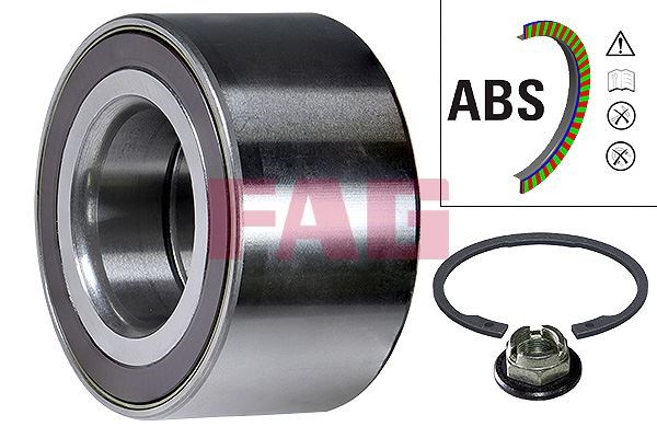 Ford Connect Ön Teker Rulmanı ABS'li FAG