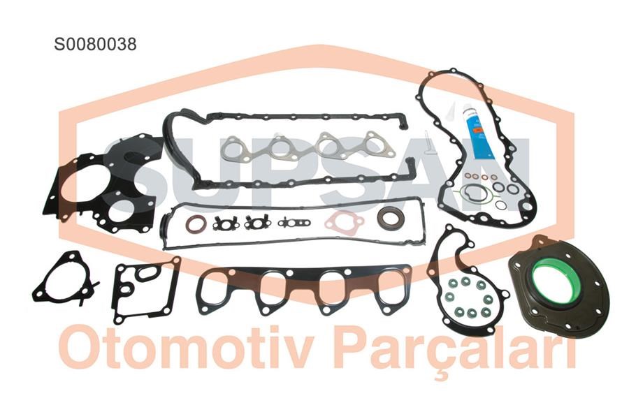 Ford Connect Motor Üst Takım Conta SKT Keçeli S.Lastikli 1.8 TDCI SUPSAN