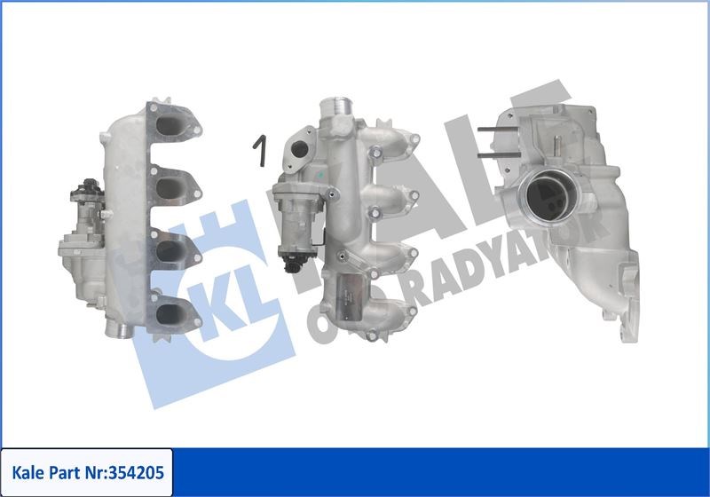 Ford Connect Emme Manifoldu EGR'li KALE-RADYATOR