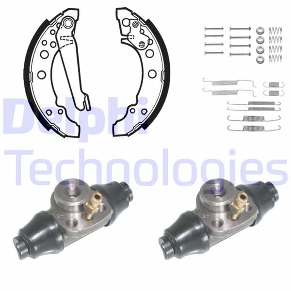 Seat Cordoba Ibiza II Toledo VW Derby Golf Jetta Polo Scirocco Arka Fren... DELPHI