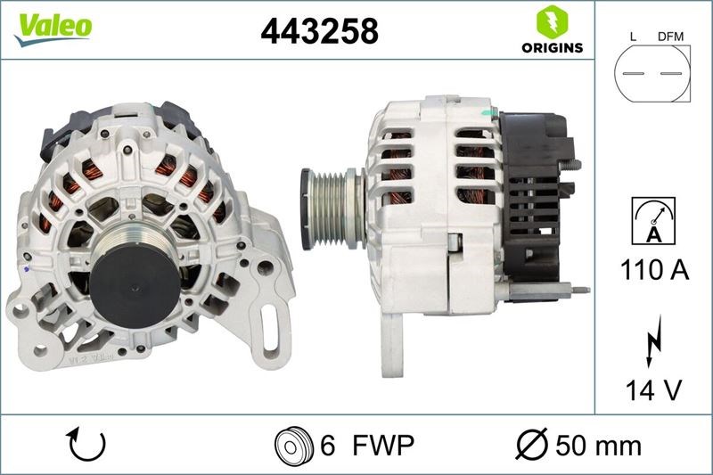 Seat Cordoba Alternatör VALEO