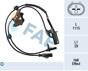 Toyota Ön Sağ ABS Sensörü FAE