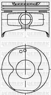 Toyota Corolla 1.6 KRB 4AF Piston Segman 0.50 YENMAK