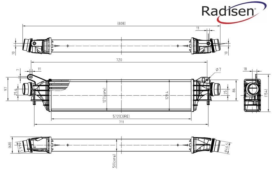 Opel Corsa Intercooler 1.3 CDTI/CDTI Ecotec RADISEN