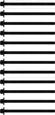 Opel Corsa B-C-D Silindir Kapak Civatası 12 Adet 1.0-1.2-1.4 XE-XEL-XEP V.REINZ